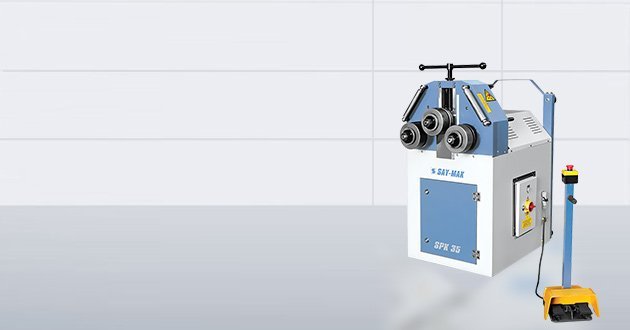 MOTORISED SECTION & PIPE BENDING MACHINES - Say-Mak