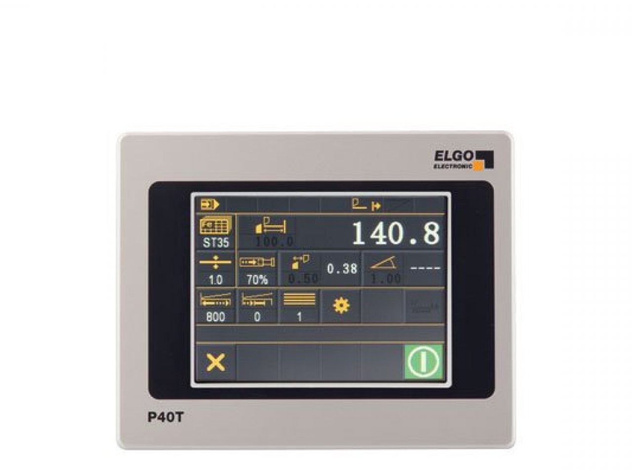 ELGO P40T TOUCH-SCREEN NC CONTROL UNIT